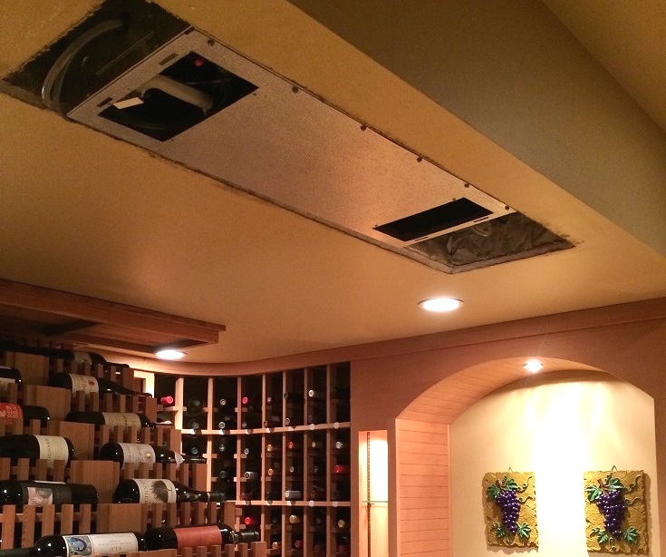 wine cellar refrigeration unit