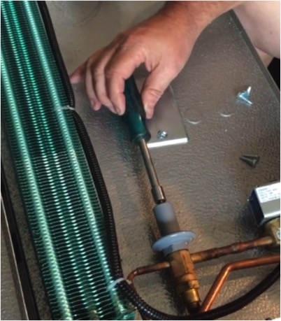 A Nut Driver or Ratchet Will Help When Adjusting Your Wine Cellar Refrigeration System
