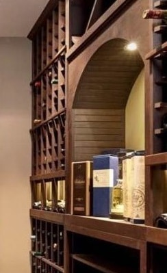 Custom Wine Rack Design by Creative Wine Cellar Contractors in Phoenix