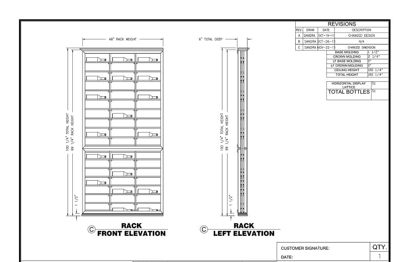 FREE wine cellar design here!