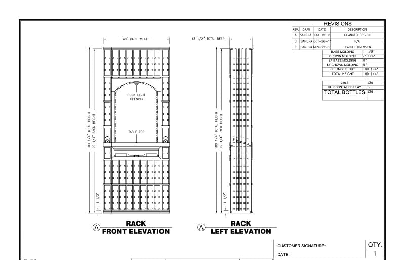 FREE wine cellar design!