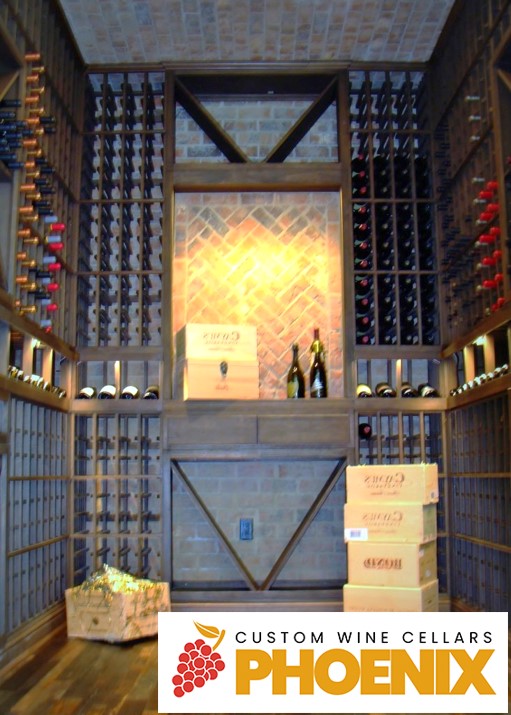 A Beautiful Wine Room Designed and Built by Experts in Custom Wine Cellars