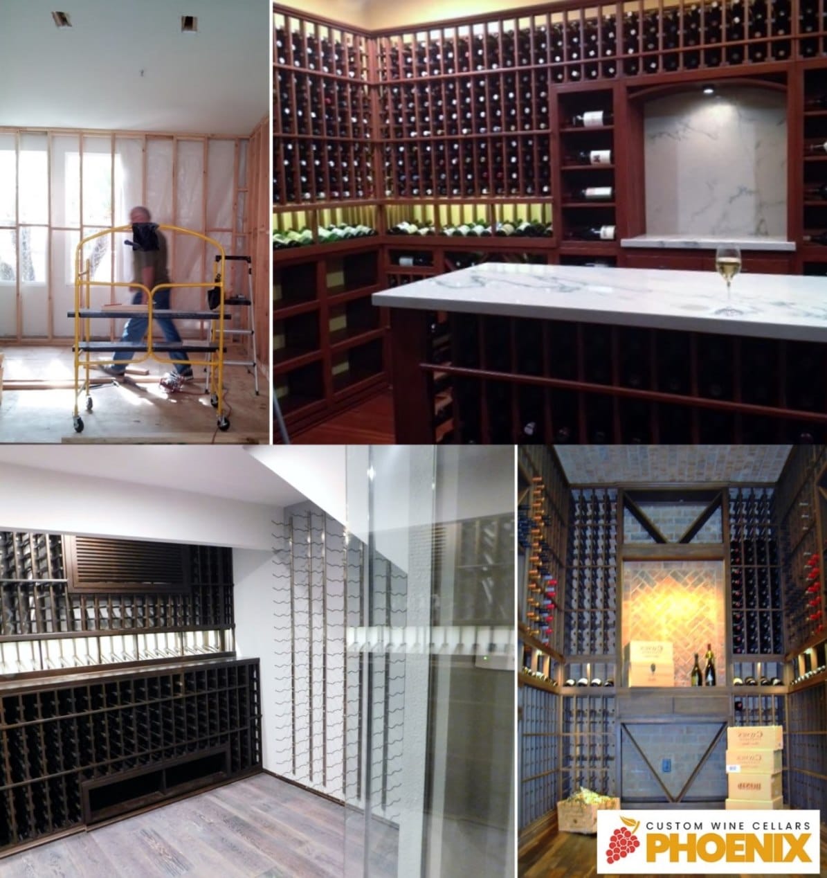 Phoenix Residential Wine Cellar Design and Construction