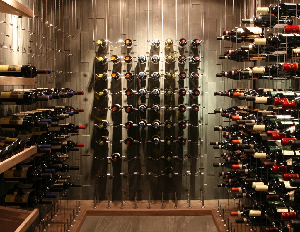 Read more modern wine cellar designs here!