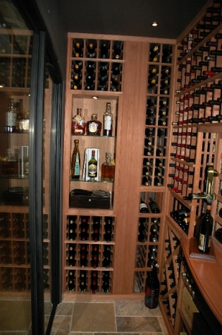 traditional-wine-cellar-with-glass-doors